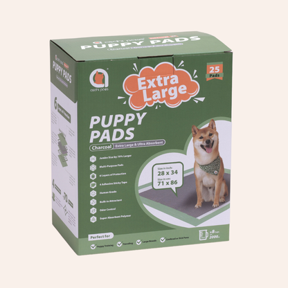 Charcoal Puppy Pads Extra Large