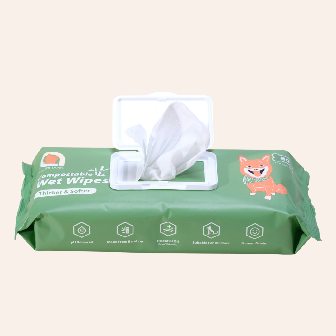 Wet Wipes for Dogs Aloe Vera Asahi Paws