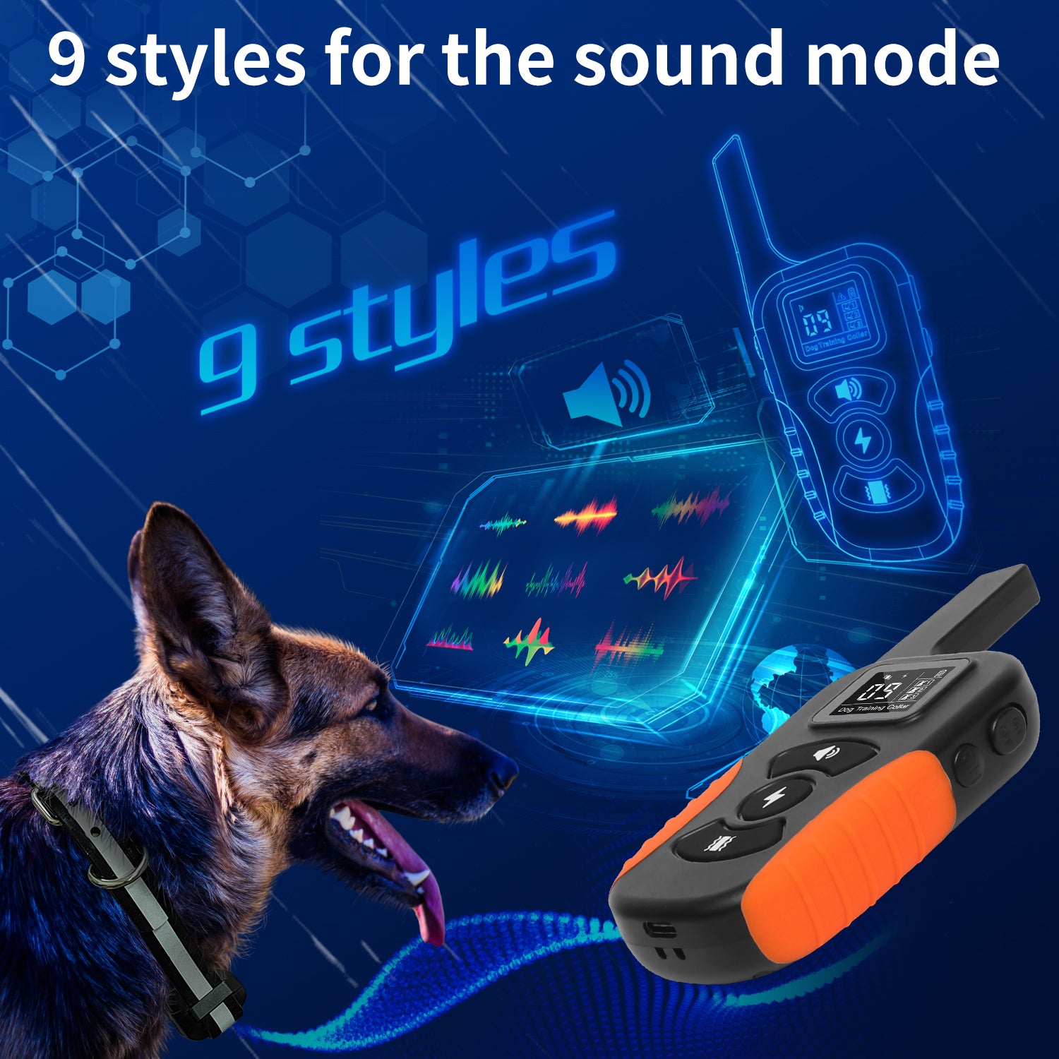 Dog Shock Collar - 3300Ft Training Collar